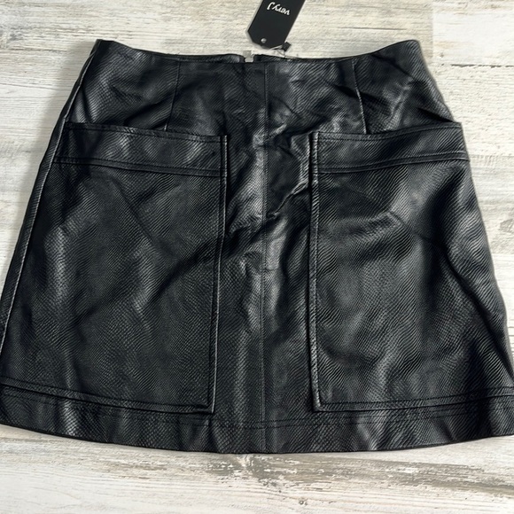 Very J Dresses & Skirts - Very J Faux Leather Skirt Size M.  NWT